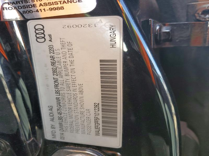 Aukcja sprzedaży 2015 Audi A3, vin: WAUEFGFF5F1012282, numer aukcji: 76649575