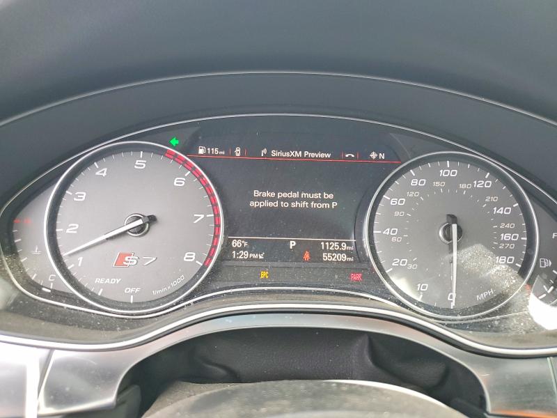 2017 Audi S7 მანქანა იყიდება აუქციონზე, vin: WAUWFAFC9HN127020, აუქციონის ნომერი: 77742695