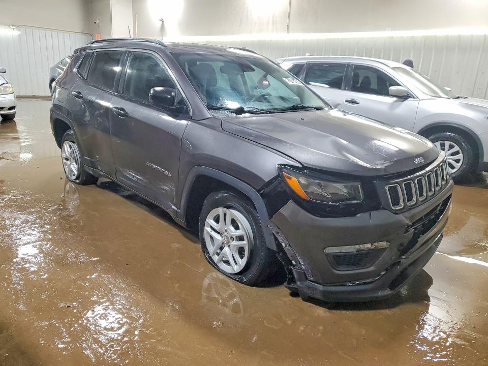 Продажа на аукционе авто 2021 Jeep Compass, vin: 3C4NJCAB8MT550060, номер лота: 78075235