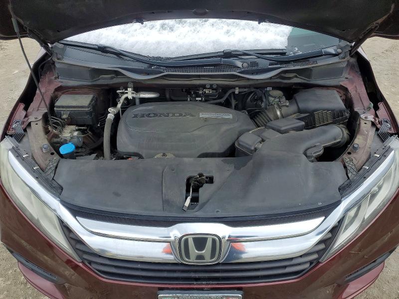77349775 :رقم المزاد ، 5FNRL6H73JB016599 vin ، 2018 Honda Odyssey مزاد بيع