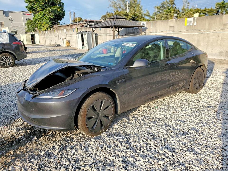 Aukcja sprzedaży 2025 Tesla Model 3, vin: 5YJ3E1EA7SF046015, numer aukcji: 76826115