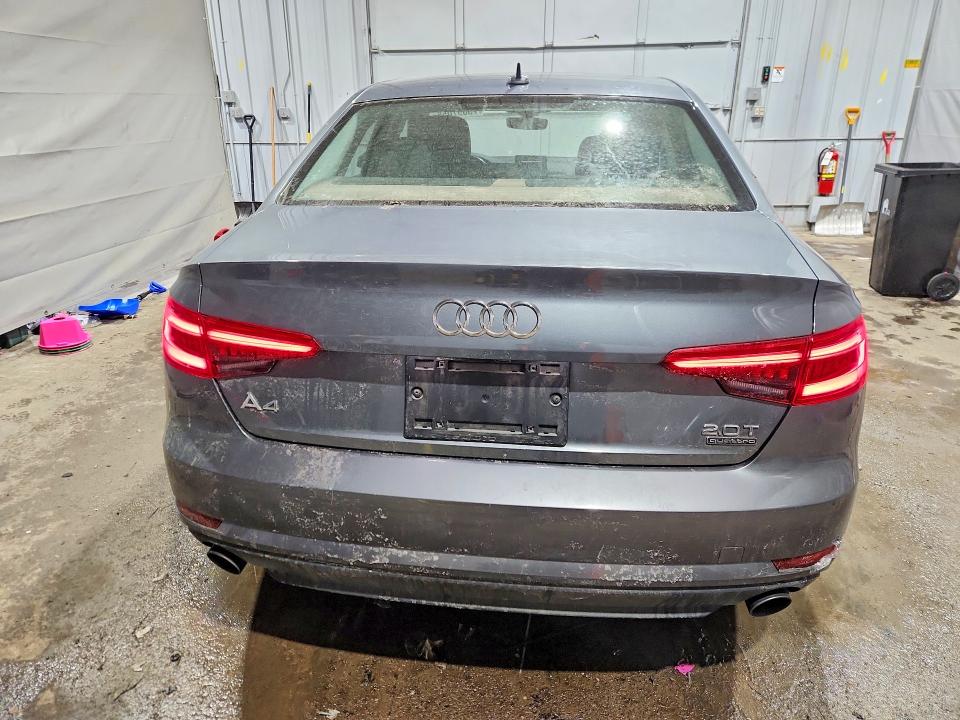 2017 Audi A4 Premium მანქანა იყიდება აუქციონზე, vin: WAUANAF41HN040217, აუქციონის ნომერი: 75697055