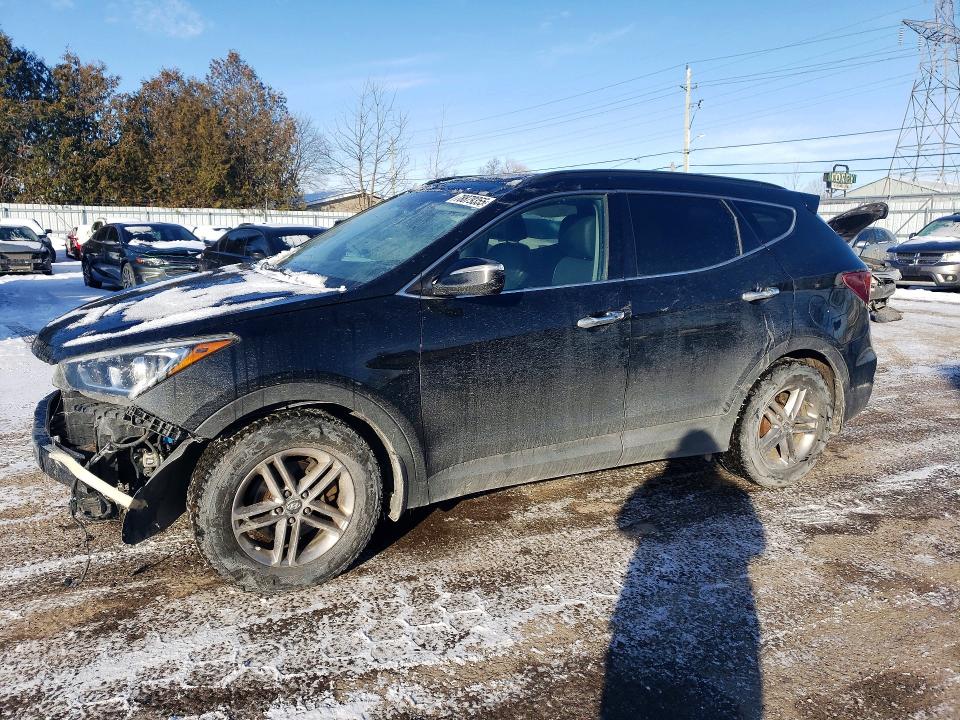 78879355 :رقم المزاد ، 5XYZUDLB1HG436300 vin ، 2017 Hyundai Santa Fe مزاد بيع