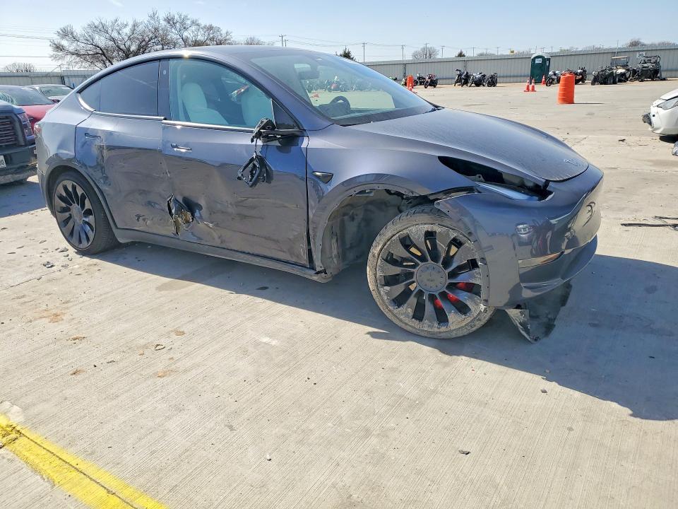 77415675 :رقم المزاد ، 7SAYGDEF0PF762648 vin ، 2023 Tesla Model Y مزاد بيع