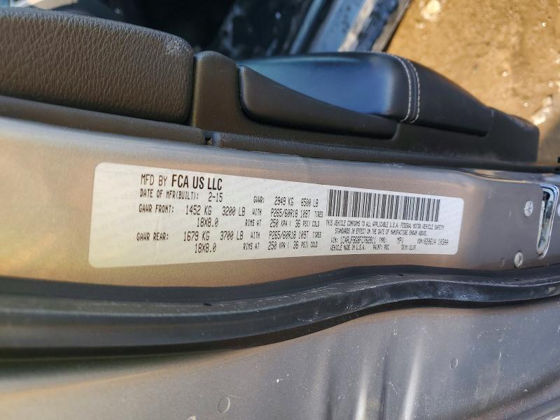 Продажа на аукционе авто 2015 Jeep Grand Cherokee, vin: 1C4RJFBG8FC762811, номер лота: 75976515