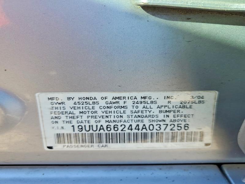 Продажа на аукционе авто 2004 Acura Tl, vin: 19UUA66244A037256, номер лота: 76258135