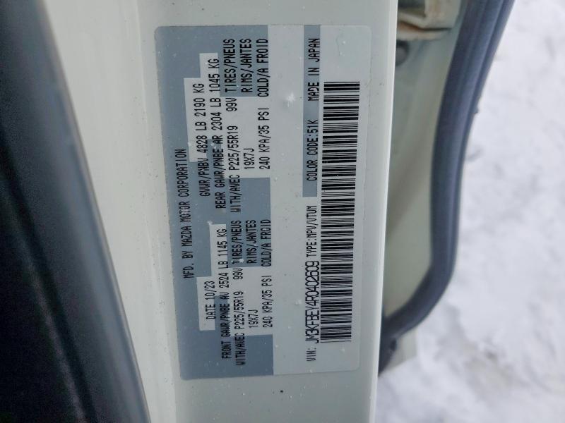 Aukcja sprzedaży 2024 Mazda Cx-5, vin: JM3KFBEY4R0402609, numer aukcji: 77318585
