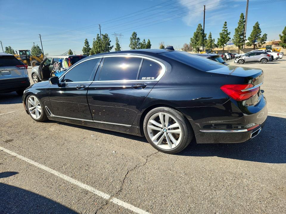 78524145 :رقم المزاد ، WBA7F0C51GGL99679 vin ، 2016 Bmw 750 مزاد بيع