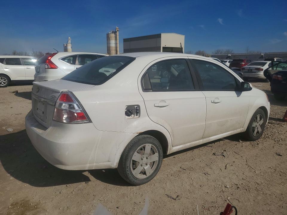 2010 Chevrolet Aveo მანქანა იყიდება აუქციონზე, vin: KL1TD5DE0AB091742, აუქციონის ნომერი: 77672545