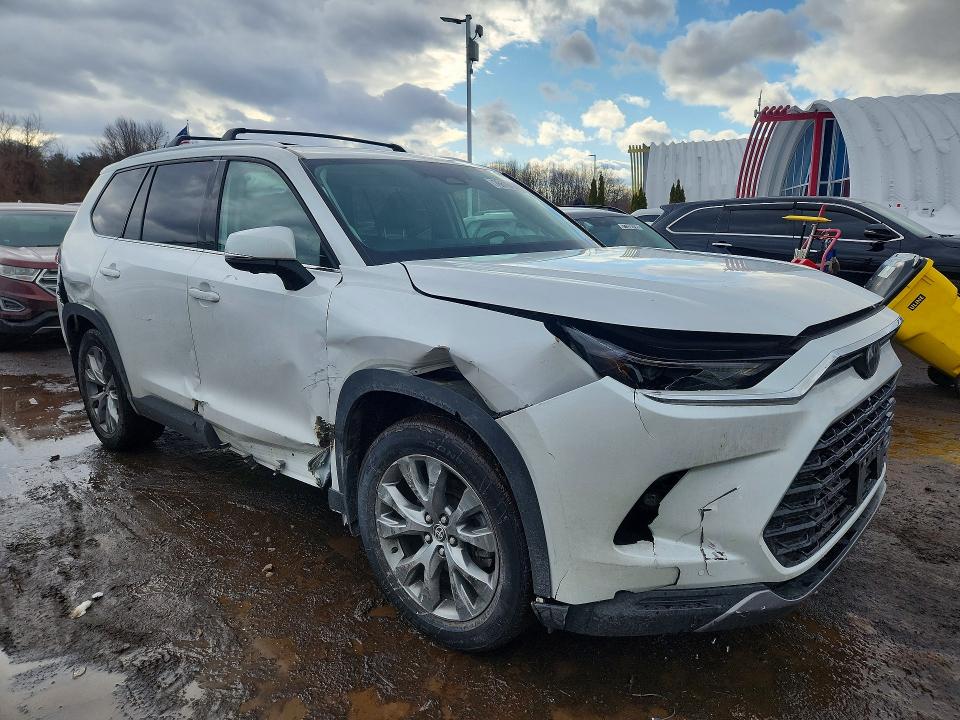76616625 :رقم المزاد ، 5TDAAAB57RS026864 vin ، 2024 Toyota Grand Highlander مزاد بيع