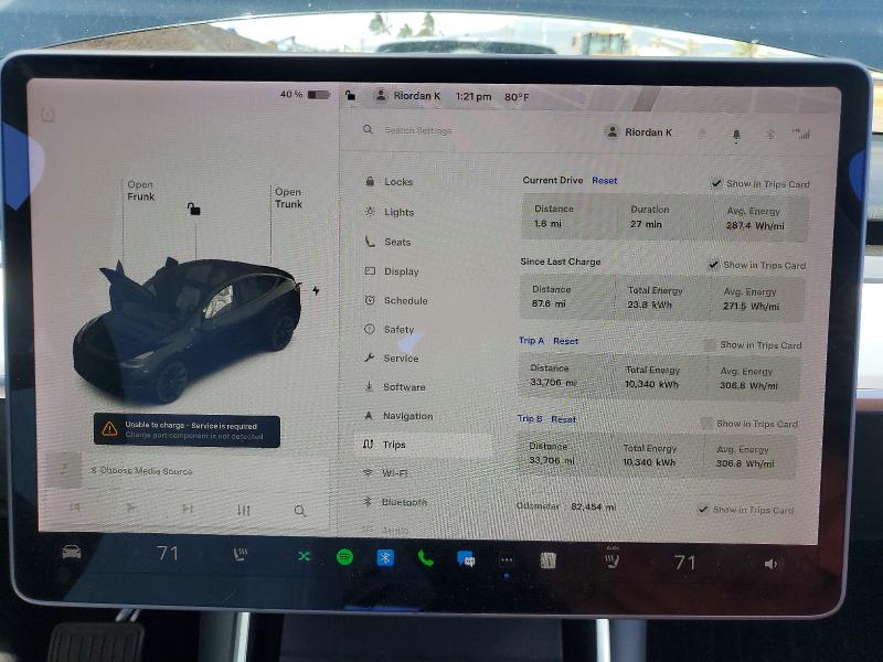 Aukcja sprzedaży 2021 Tesla Model Y, vin: 5YJYGDEEXMF108563, numer aukcji: 77910165