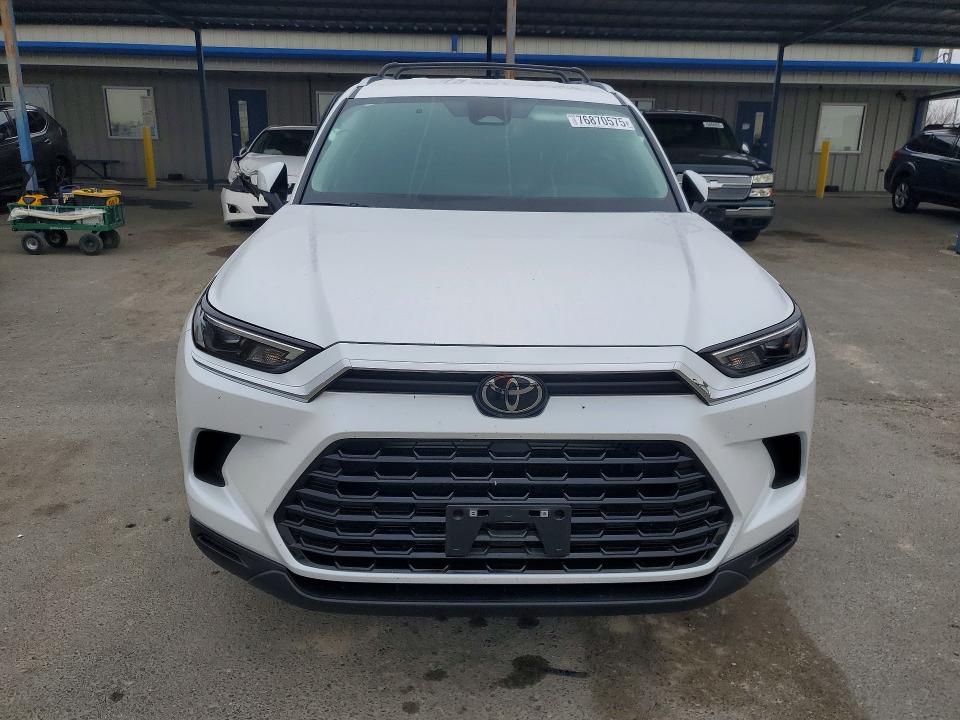 2024 Toyota Grand Highlander მანქანა იყიდება აუქციონზე, vin: 5TDACAB53RS019582, აუქციონის ნომერი: 76870575