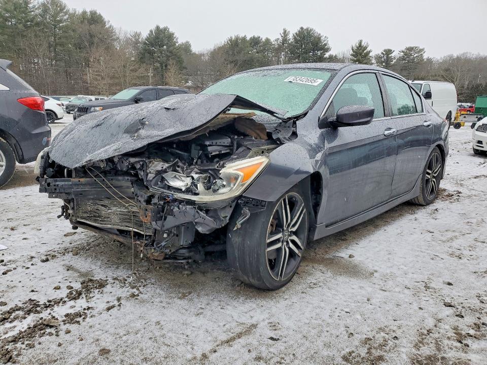 Auction sale of the 2016 Honda Accord, vin: 1HGCR2F56GA179507, lot number: 78342695