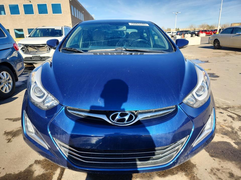 Продажа на аукционе авто 2016 Hyundai Elantra, vin: 5NPDH4AE5GH675108, номер лота: 76063745