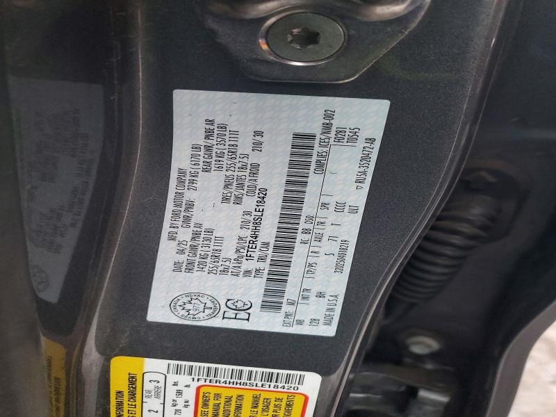 Продажа на аукционе авто 2025 Ford Ranger, vin: 1FTER4HH8SLE18420, номер лота: 72990185