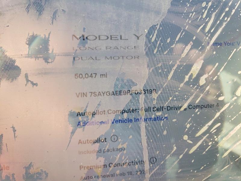 Aukcja sprzedaży 2024 Tesla Model Y, vin: 7SAYGAEE9RF033198, numer aukcji: 76213035