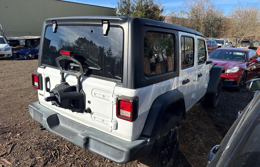76454355 :رقم المزاد ، 1C4HJXDMXLW347620 vin ، 2020 Jeep Wrangler U مزاد بيع