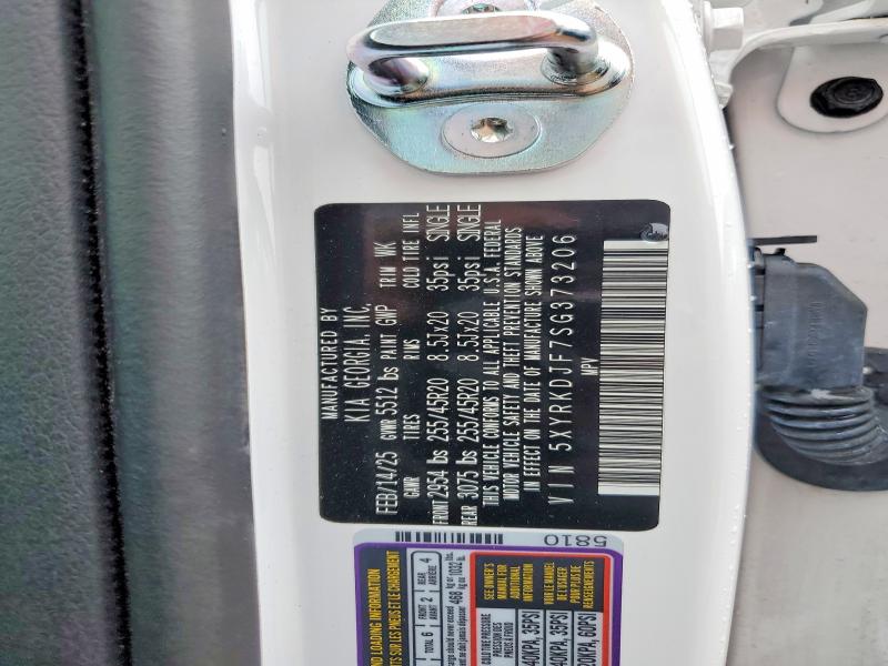 Продажа на аукционе авто 2025 Kia Sorento, vin: 5XYRKDJF7SG373206, номер лота: 77955175