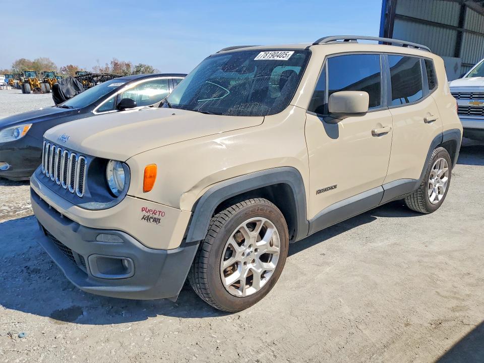 Aukcja sprzedaży 2015 Jeep Renegade, vin: ZACCJABT2FPB37662, numer aukcji: 78190405