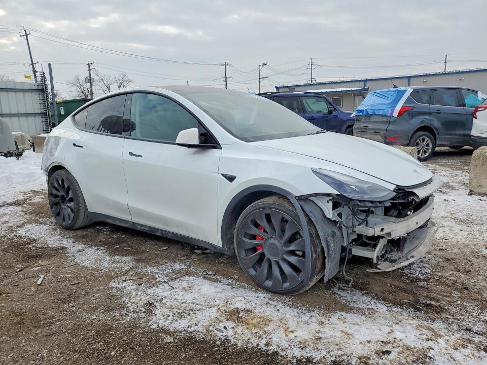 2022 Tesla Model Y მანქანა იყიდება აუქციონზე, vin: 7SAYGDEF2NF361261, აუქციონის ნომერი: 76227955