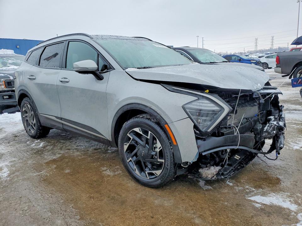 2025 Kia Sportage მანქანა იყიდება აუქციონზე, vin: 5XYK5CDF2SG280592, აუქციონის ნომერი: 76417595