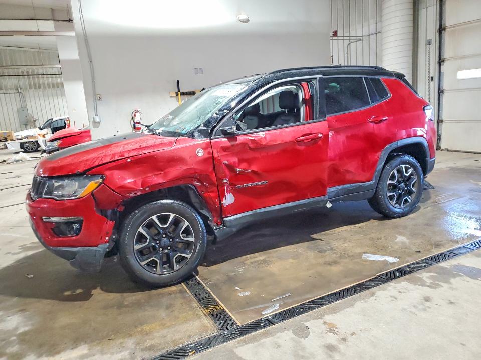Auction sale of the 2020 Jeep Compass, vin: 3C4NJDDB3LT195721, lot number: 75797255