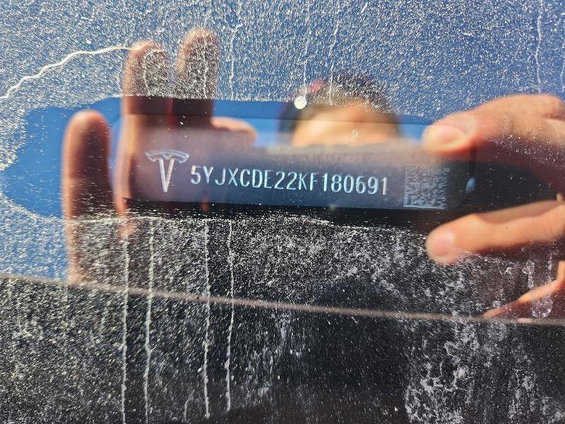 Aukcja sprzedaży 2019 Tesla Model X, vin: 5YJXCDE22KF180691, numer aukcji: 75861585
