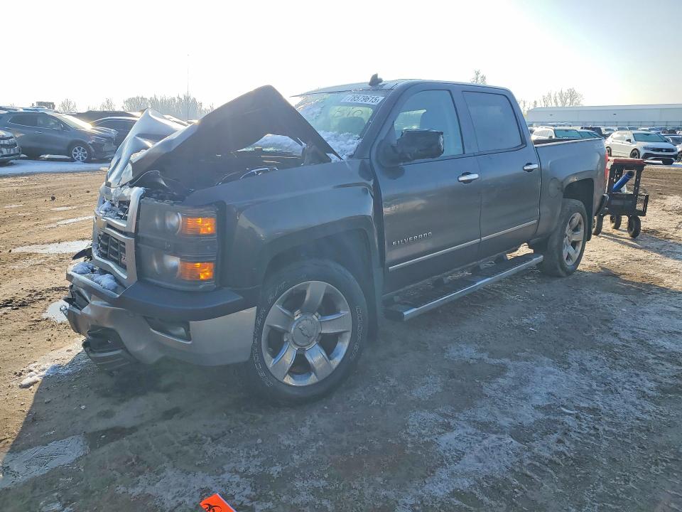 78579615 :رقم المزاد ، 3GCUKSEC3EG257408 vin ، 2014 Chevrolet Silverado مزاد بيع