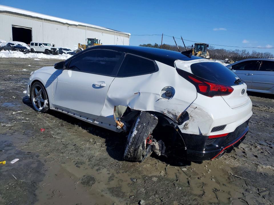 2021 Hyundai Veloster N მანქანა იყიდება აუქციონზე, vin: KMHT36AH6MU010389, აუქციონის ნომერი: 78212625