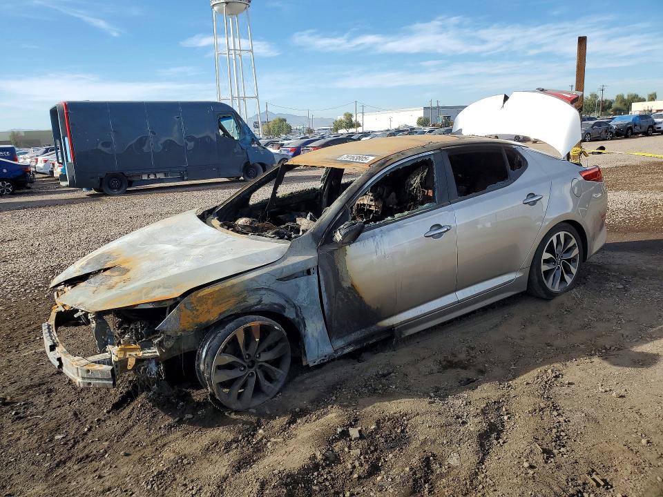 2015 Kia Optima მანქანა იყიდება აუქციონზე, vin: 5XXGR4A79FG468193, აუქციონის ნომერი: 79163805