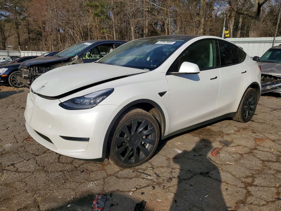 Продаж на аукціоні авто 2021 Tesla Model Y, vin: 5YJYGDEE4MF152932, номер лоту: 77747955