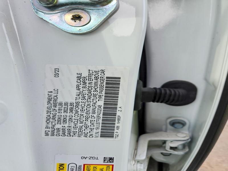 Aukcja sprzedaży 2023 Acura Tlx, vin: 19UUB7F93PA002048, numer aukcji: 78179445