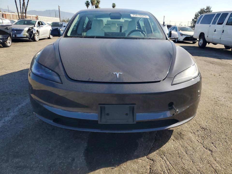 75819375 :رقم المزاد ، 5YJ3E1EB1RF766560 vin ، 2024 Tesla Model 3 مزاد بيع