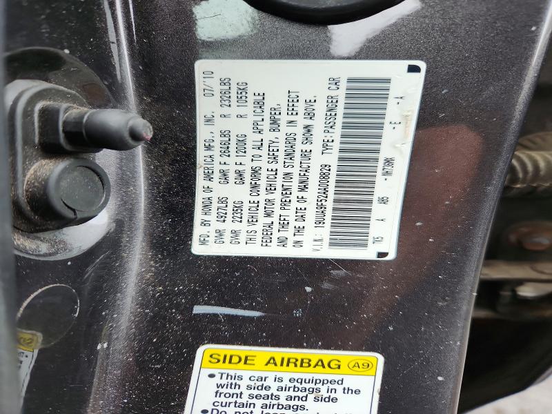 Aukcja sprzedaży 2010 Acura Tl, vin: 19UUA9F52AA008829, numer aukcji: 77658325