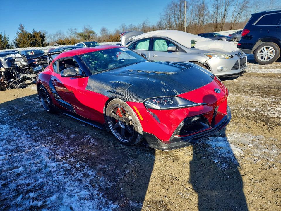 2020 Toyota Supra მანქანა იყიდება აუქციონზე, vin: WZ1DB4C02LW032823, აუქციონის ნომერი: 61379396