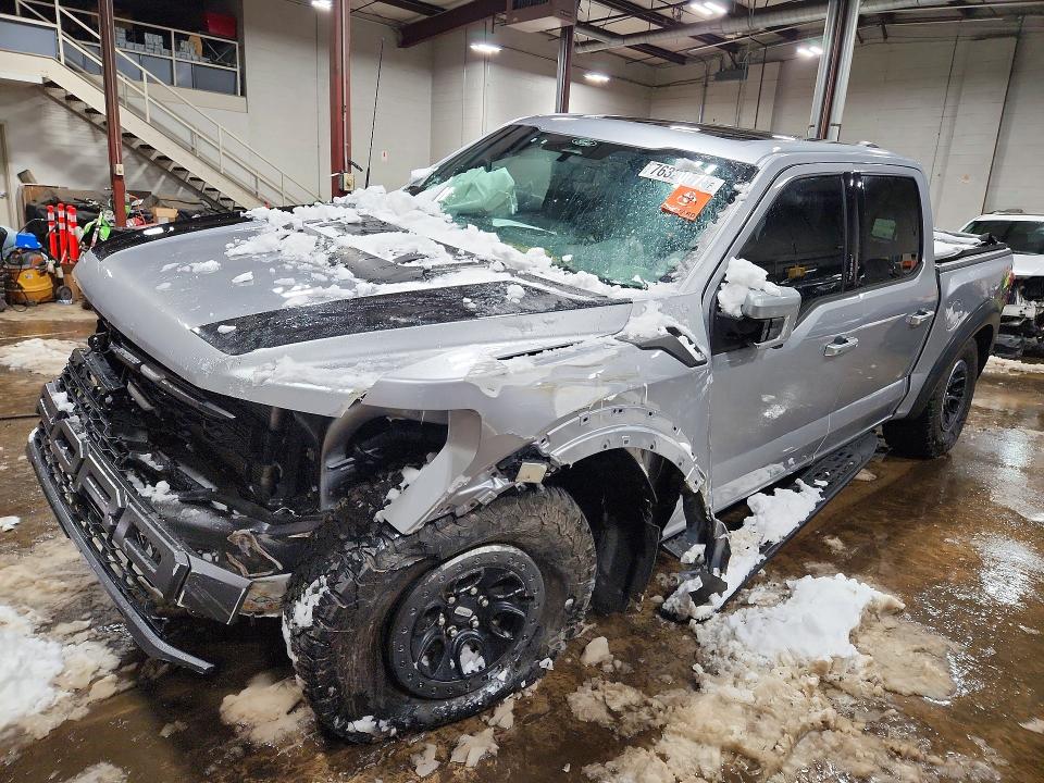 47761616 :رقم المزاد ، 1FTFW1RG3NFC43014 vin ، 2022 Ford F150 مزاد بيع