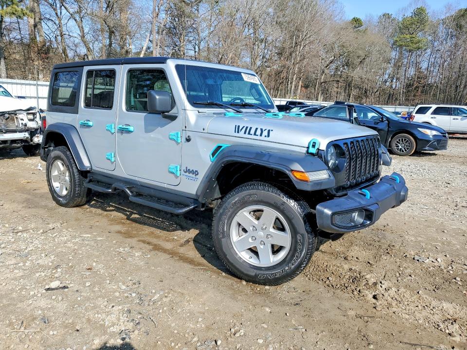 Продажа на аукционе авто 2023 Jeep Wrangler, vin: 1C4JJXN63PW611123, номер лота: 75964685