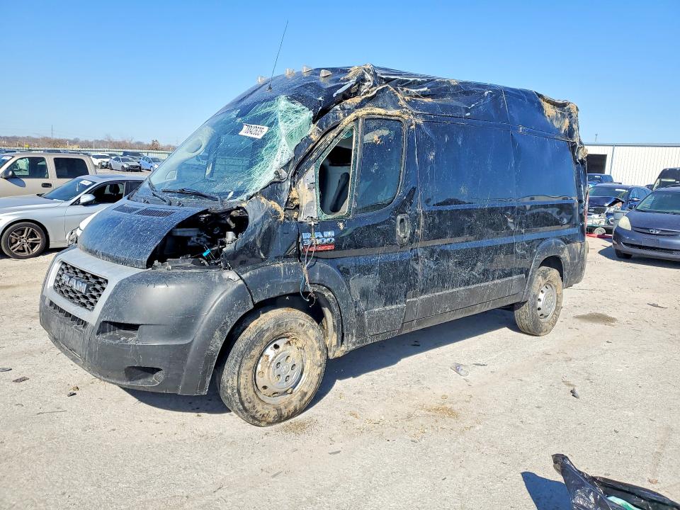 2021 Ram Promaster 3500 მანქანა იყიდება აუქციონზე, vin: 3C6MRVXG5ME588540, აუქციონის ნომერი: 53842596