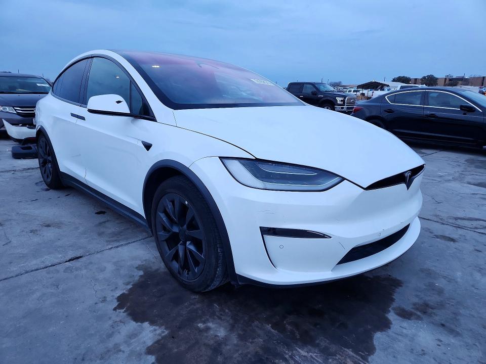 Продажа на аукционе авто 2022 Tesla Model X, vin: 7SAXCAE50NF344620, номер лота: 74758575