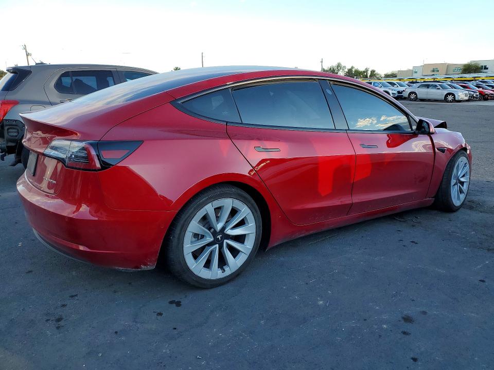 2021 Tesla Model 3 მანქანა იყიდება აუქციონზე, vin: 5YJ3E1EB5MF070275, აუქციონის ნომერი: 47827496