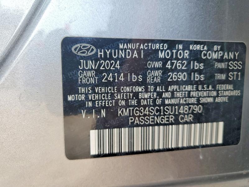 Aukcja sprzedaży 2025 Genesis G70, vin: KMTG34SC1SU148790, numer aukcji: 76283905