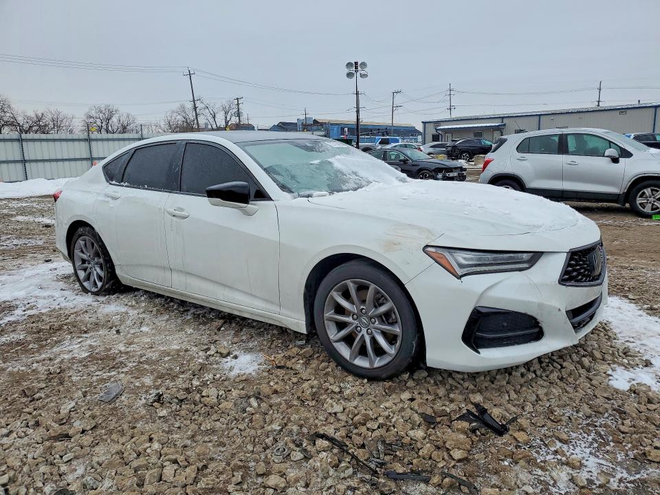 2022 Acura Tlx მანქანა იყიდება აუქციონზე, vin: 19UUB5F37NA005628, აუქციონის ნომერი: 75710405