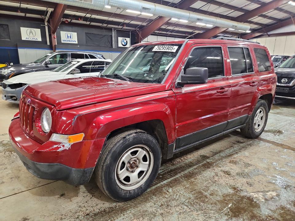 Auction sale of the 2016 Jeep Patriot, vin: 1C4NJPBBXGD561593, lot number: 79295905