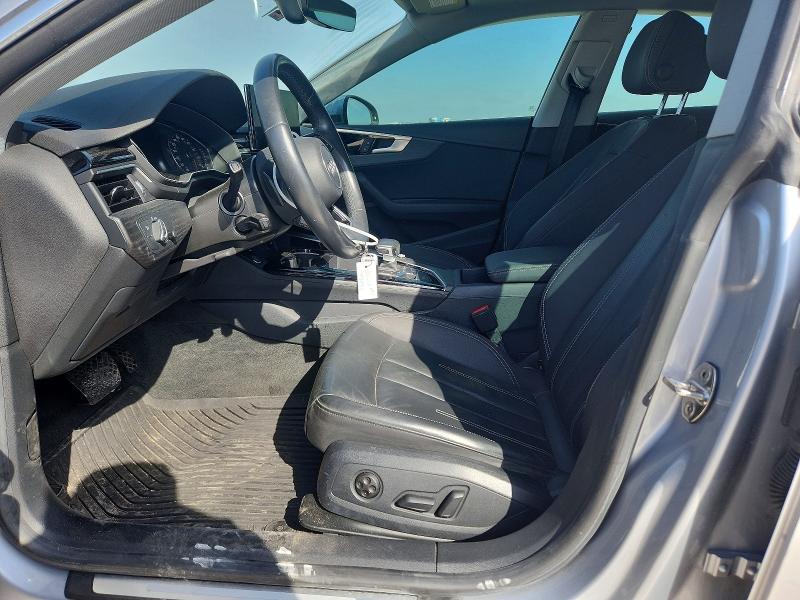 2021 Audi A5 მანქანა იყიდება აუქციონზე, vin: WAUABCF54MA019571, აუქციონის ნომერი: 78170195