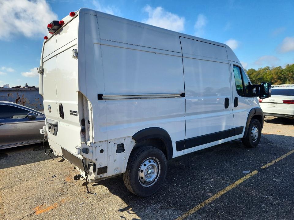 2023 Ram Promaster 2500 მანქანა იყიდება აუქციონზე, vin: 3C6LRVCG3PE538015, აუქციონის ნომერი: 76308175