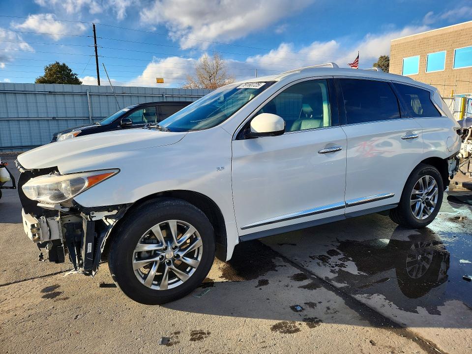 2014 Infiniti Qx60 მანქანა იყიდება აუქციონზე, vin: 5N1AL0MM7EC517869, აუქციონის ნომერი: 78160725