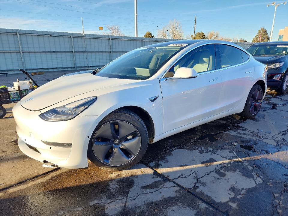 Auction sale of the 2020 Tesla Model 3, vin: 5YJ3E1EA4LF740954, lot number: 75483665