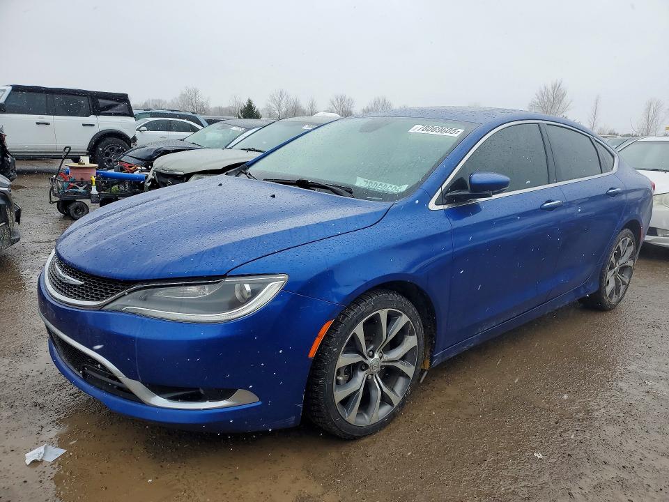 78069605 :رقم المزاد ، 1C3CCCCG3GN158512 vin ، 2016 Chrysler 200 مزاد بيع