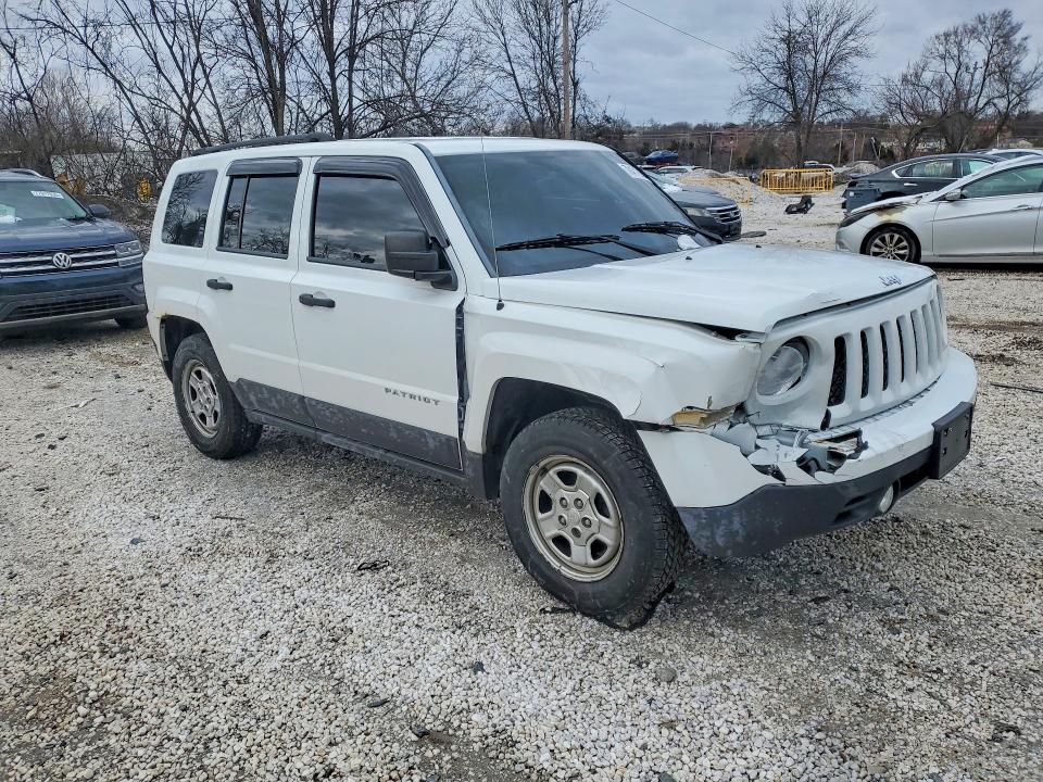 Aukcja sprzedaży 2016 Jeep Patriot, vin: 1C4NJRBB7GD619543, numer aukcji: 78471255