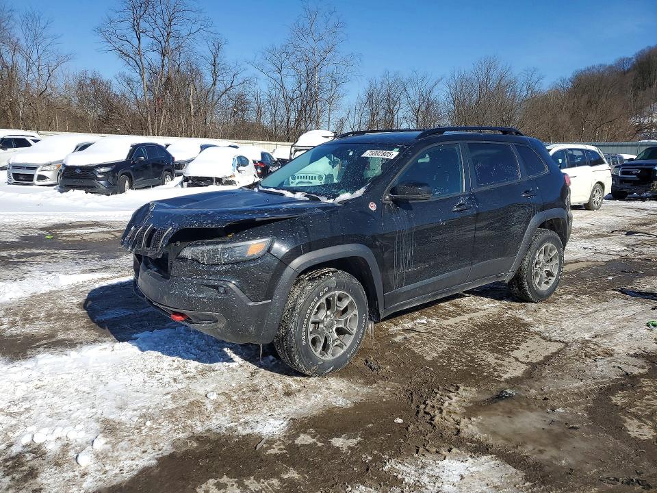 2022 Jeep Cherokee მანქანა იყიდება აუქციონზე, vin: 1C4PJMBX0ND518378, აუქციონის ნომერი: 75082805